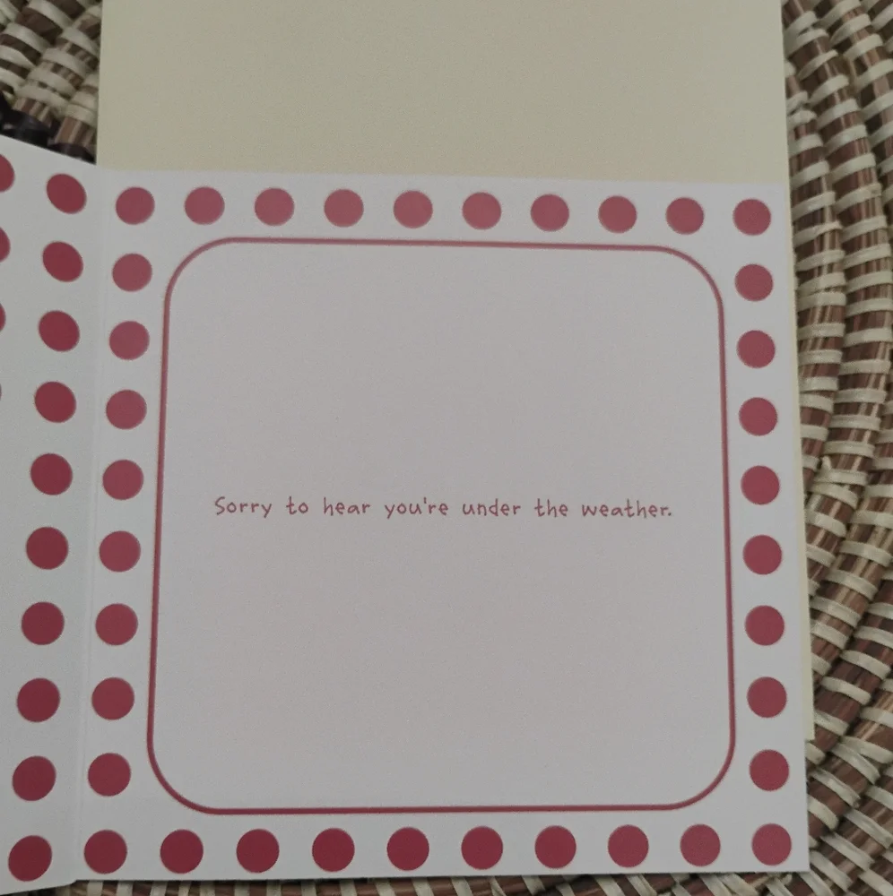 2 Greeting Cards - Get Well Soon & Birthday